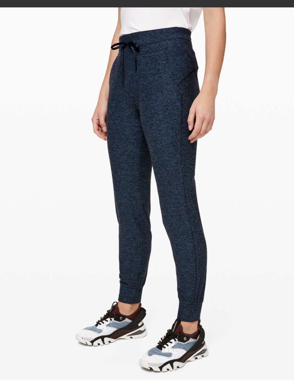 Lululemon Ready to Rulu Jogger 29"
Heathered True Navy / Black